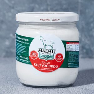 Tam Yağlı Süzme Keçi Yoğurdu 400 g